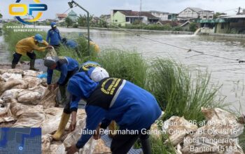 Pemkot Tangerang Siagakan 5.000 Kisdam Antisipasi Tanggul Jebol
