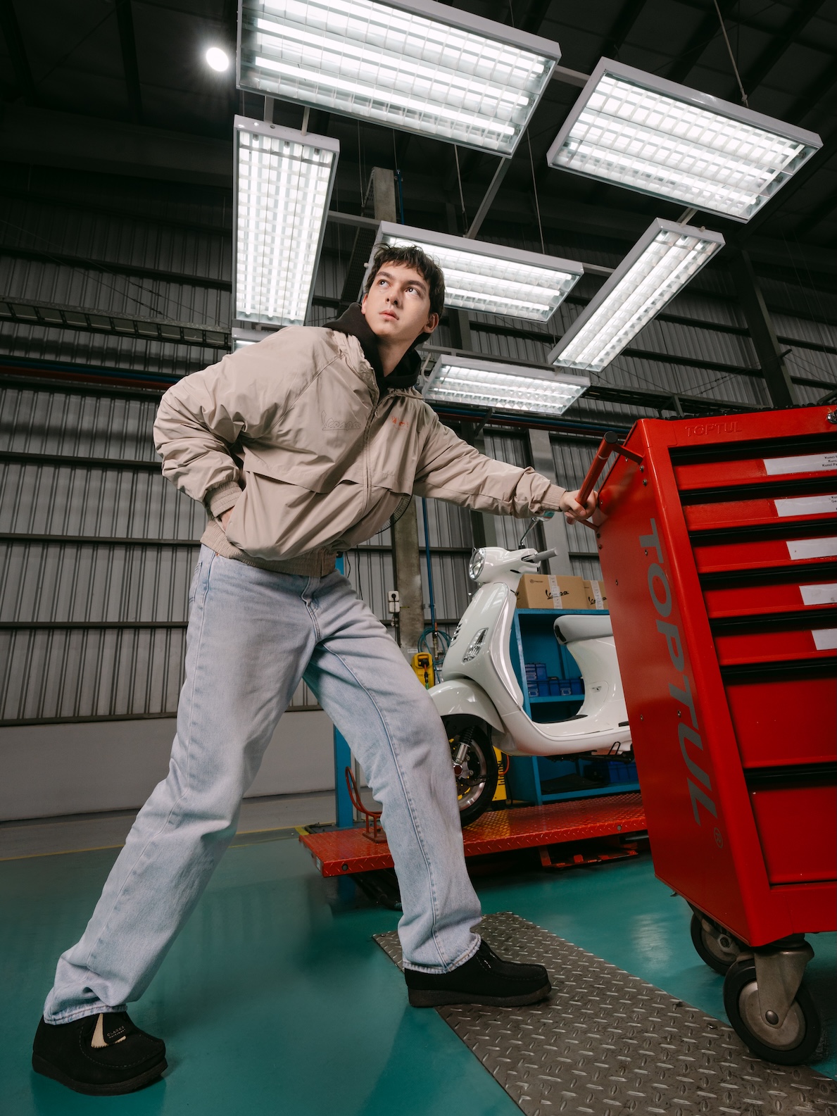 Intip Koleksi Apparel Dealer Equipment Collection Vespa dan Inspirasi OOTD