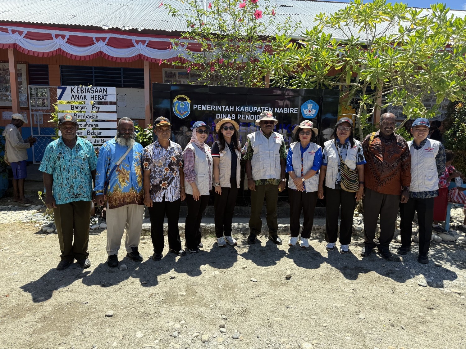 Bosch Satukan Pendidikan dan Pertanian Berkelanjutan di Papua Tengah