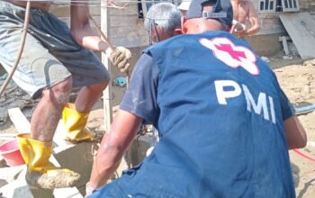 foto dok. pmi kabupaten tamiang,