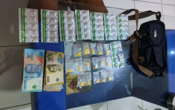 Polsek Sepatan Bekuk Pedagang Sayur yang Nyambi Jadi Pengedar Obat Keras Ilegal, Pelaku Terancam Hukuman 12 Tahun Penjara