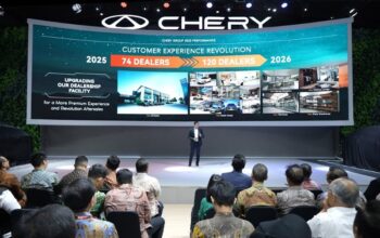 foto 3 chery memperkuat jaringan di indonesia dengan pengembangan dealer, dari 74 dealer pada 2025 menuju target 120 dealer di 2026 untuk menjangkau chery family di berbagai wilayah indonesia..