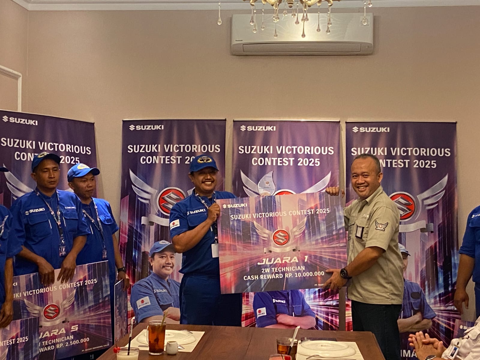 Suzuki Gelar Kompetisi Nasional Teknisi Sepeda Motor