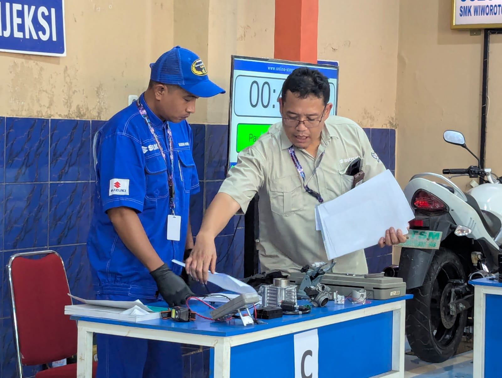 Suzuki Gelar Kompetisi Nasional Teknisi Sepeda Motor