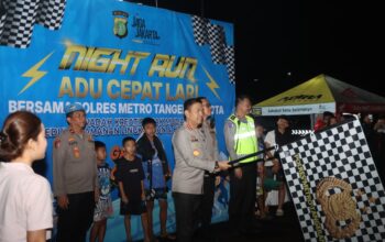 Night Run Polres Metro Tangerang Kota, Strategi Baru Cegah Tawuran