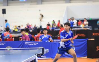 600 Atlet Siap Ramaikan Kejuaraan Tenis Meja Nasional Gubernur Banten Cup I 2026 di Kota Tangerang