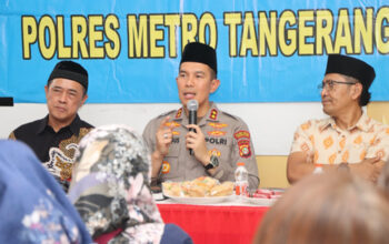 Ngopi Kamtibmas di Poris Jaya, Polisi dan Warga Perkuat Sinergi Jaga Keamanan Lingkungan