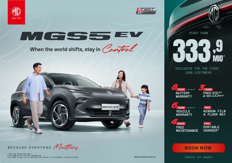 Cek Lokasi! MG Hadirkan Promo Menarik dan Test Drive EV di Grand Indonesia & MKG