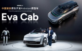 Geely Perkenalkan EVA Cab, Robotaxi Pertama Dunia dengan LiDAR 2.160-Line
