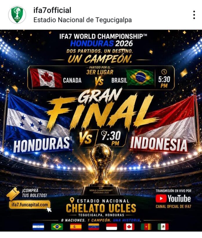 Indonesia Kalahkan Brasil di IFA7 2026: Ari Permata Buktikan Kata-Katanya, Muchdi PR Ajak Pemerintah Apresiasi