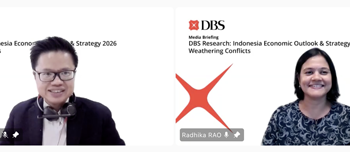 foto dok. (ki ka) william simadiputra head of research indonesia dbs group research bersama radhika rao senior economist dbs bank