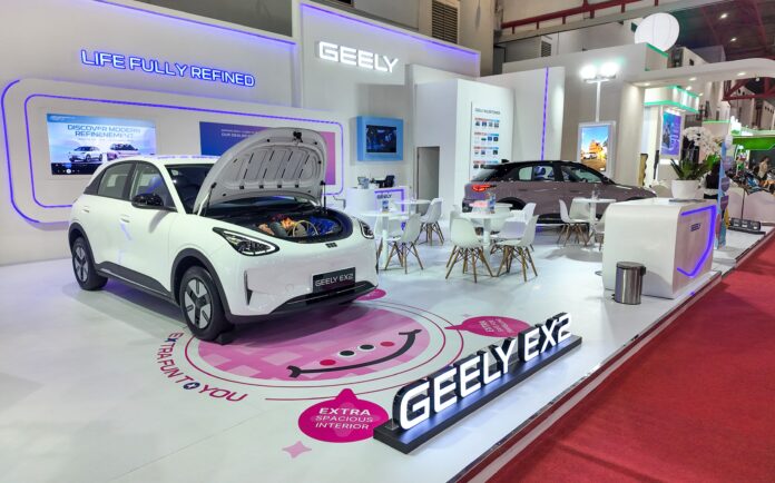 Geely EX2: Mobil Listrik dengan Jangkauan 395 Km dan Teknologi Canggih