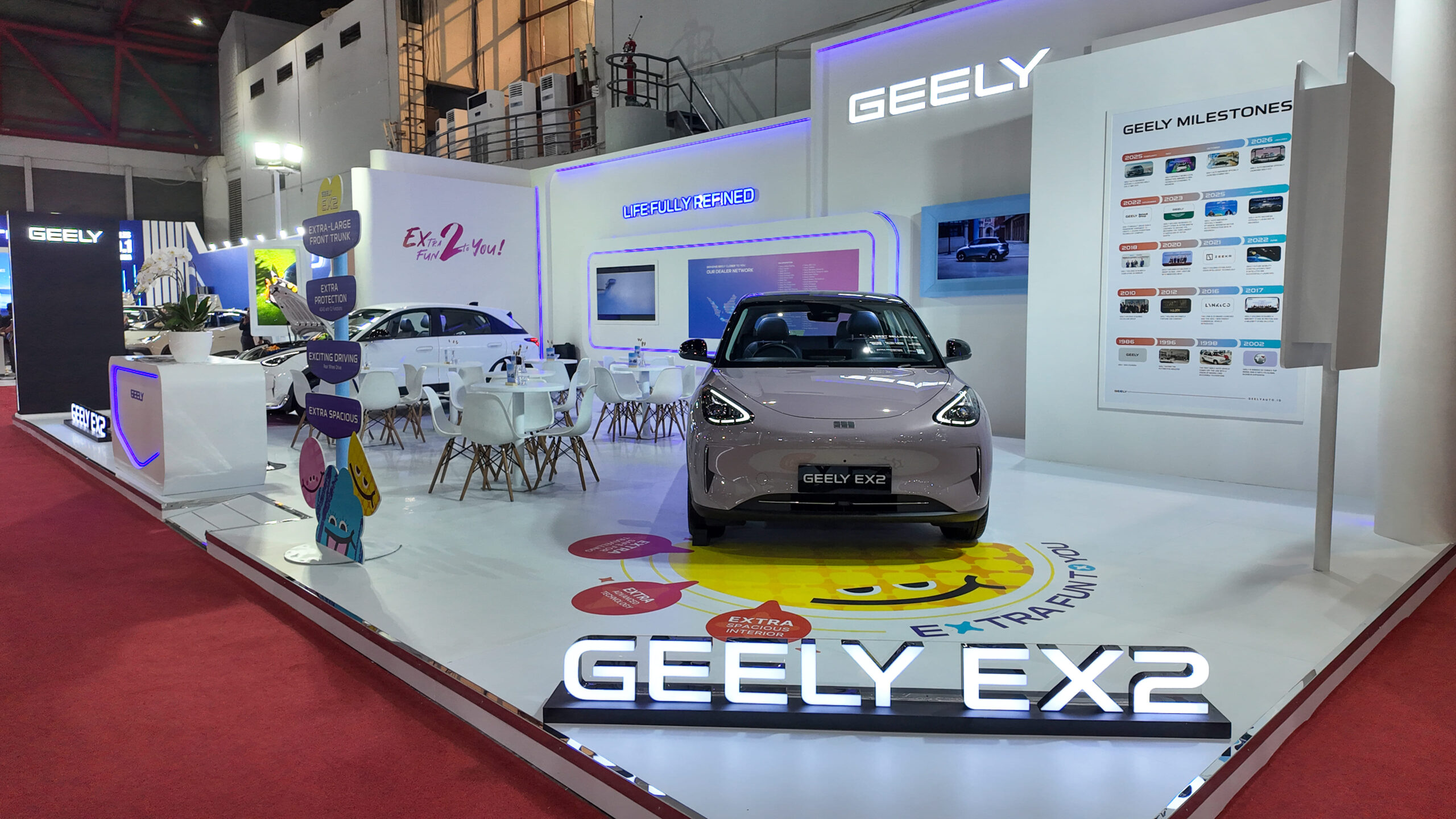 foto 2 geely ex2 tawarkan kepraktisan dan efisiensi untuk mobilitas urban