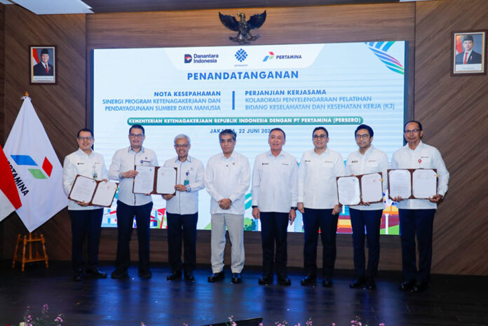 kemnaker dan pertamina