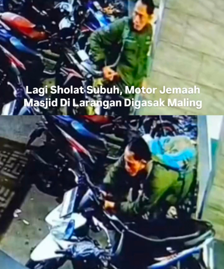 foto dok, @infociledug.official dan polsek ciledug