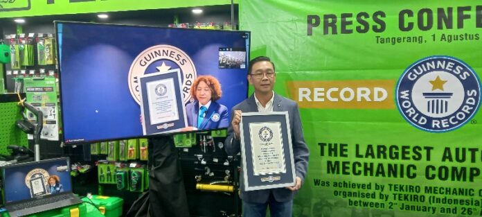 Luar Biasa! 89 Ribu Siswa SMK Indonesia Ukir Rekor Dunia Mekanik Otomotif