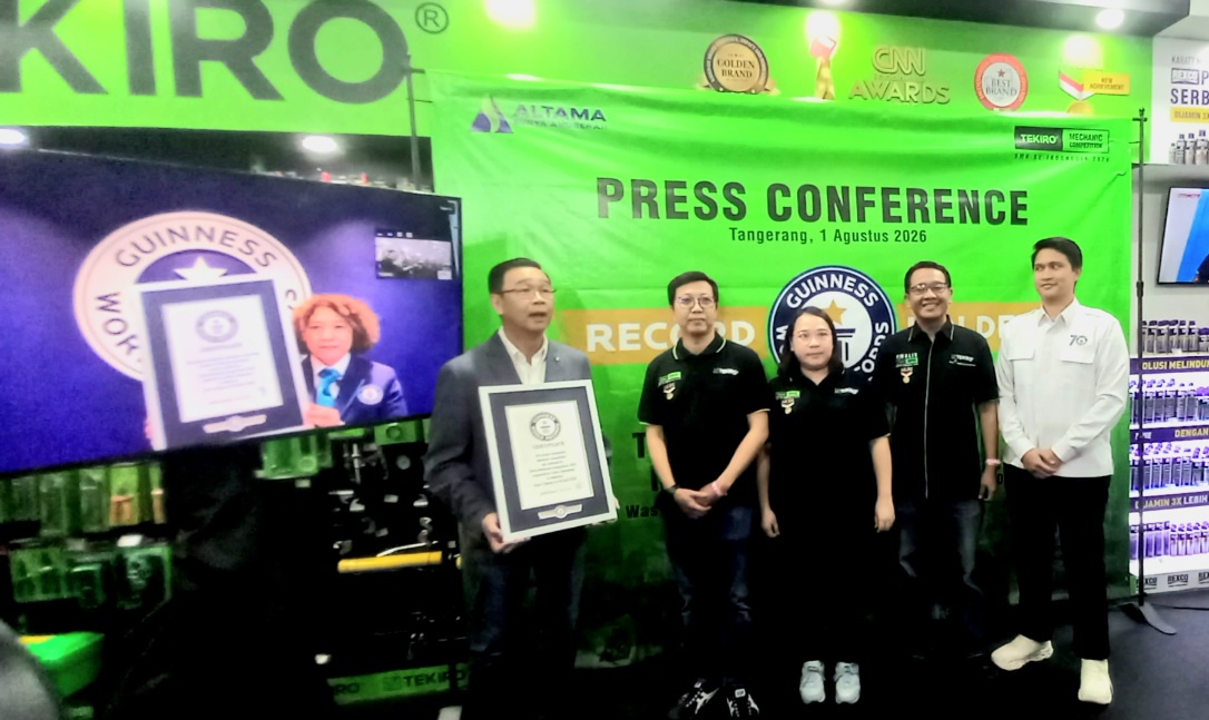 Luar Biasa! 89 Ribu Siswa SMK Indonesia Ukir Rekor Dunia Mekanik Otomotif