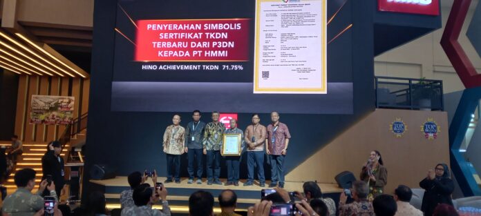 Hino Penuhi Regulasi TKDN Terbaru Permenperin 35/2025, TKDN Capai 71,75%