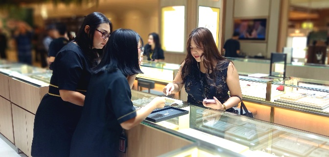 Ekspansi Ke-90, The Palace Jeweler Buka Gerai di Lippo Icon Cibubur