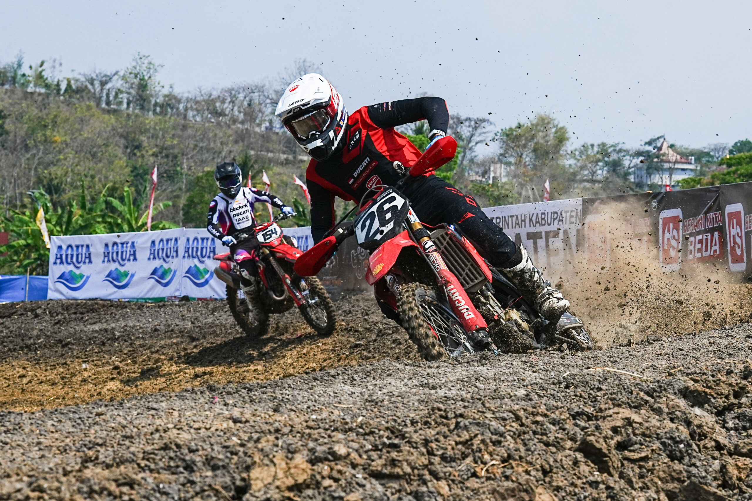 Empat Pembalap Ducati Tampil Gemilang di Motocross Jawa Tengah