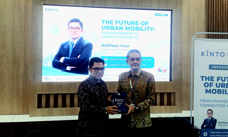 Transjakarta dan KINTO Bagikan Visi Mobilitas Masa Depan di GIIAS 2026