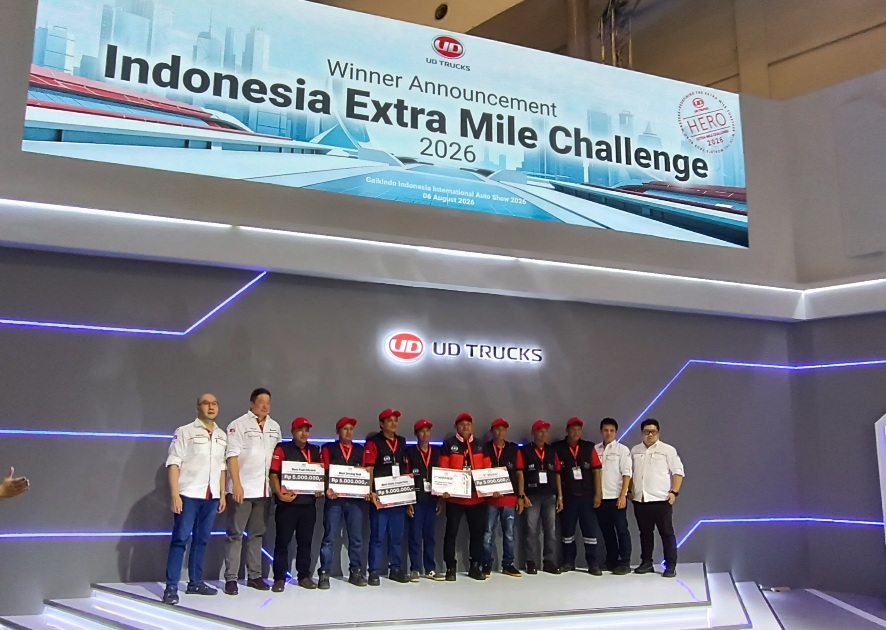 Pengemudi UD Trucks Terbaik Indonesia Siap Berlaga di Jepang
