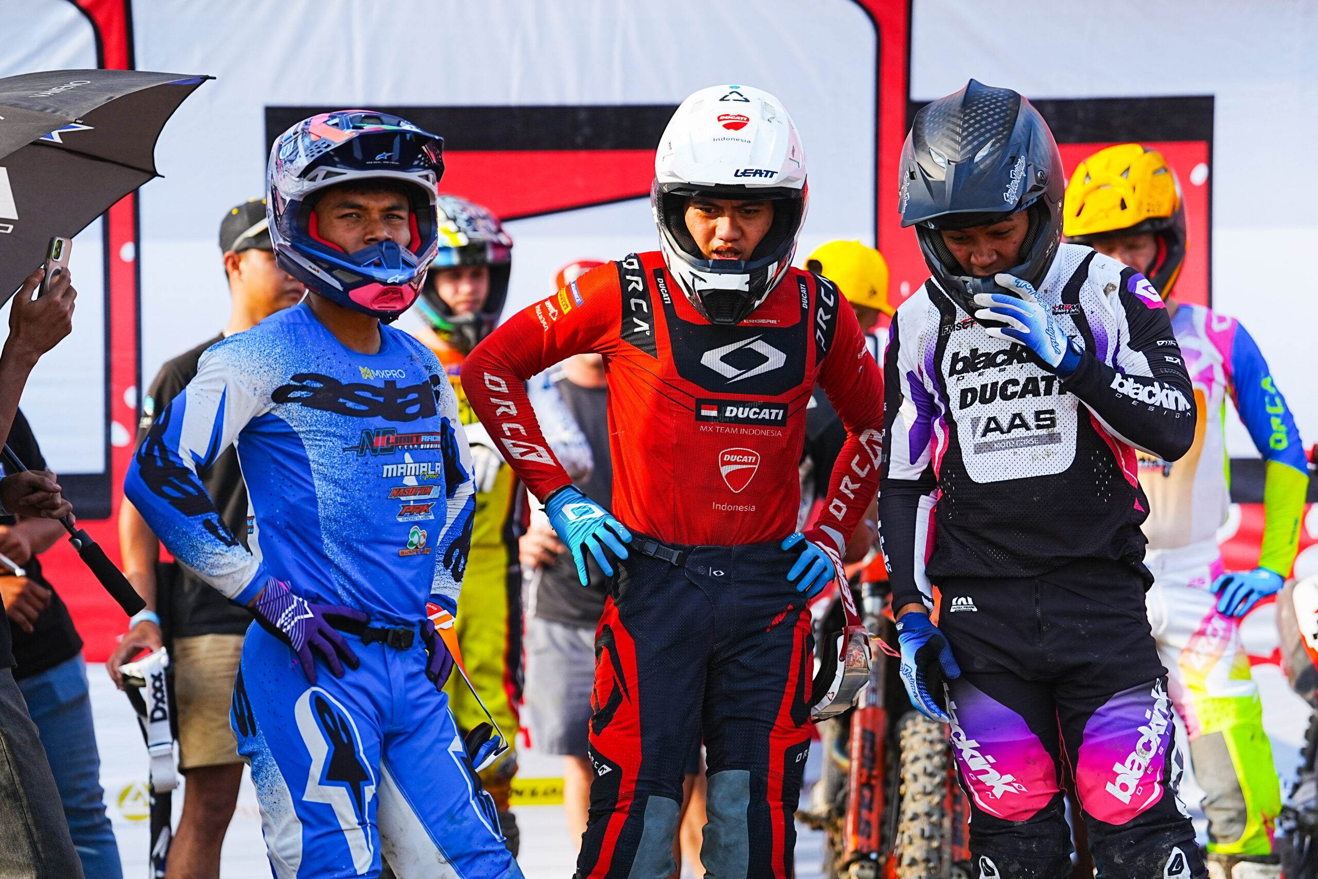 Empat Pembalap Ducati Tampil Gemilang di Motocross Jawa Tengah