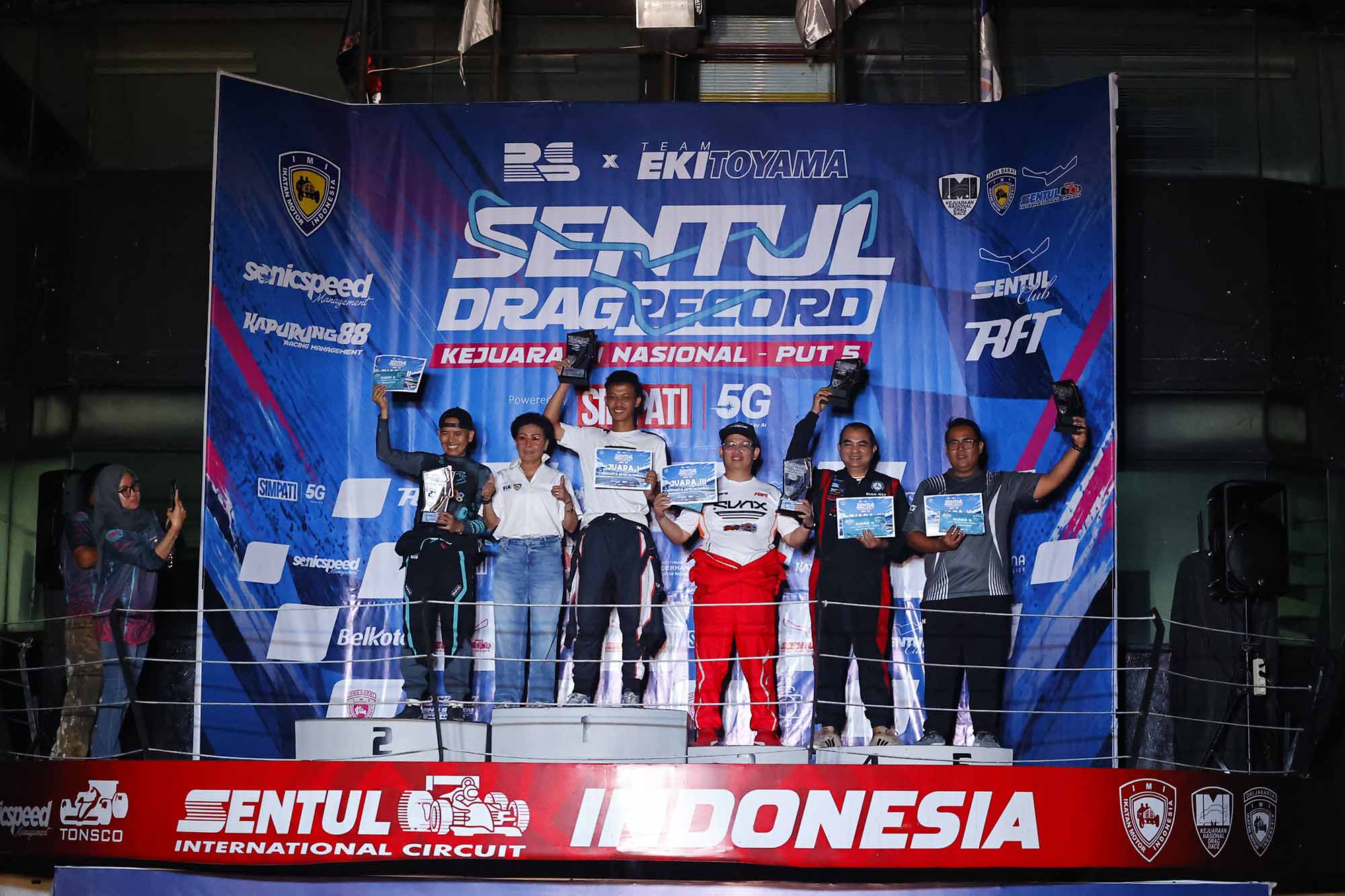 SEA Team Pro7 Ungguli Speedcraft di Sentul Drag Record 2026