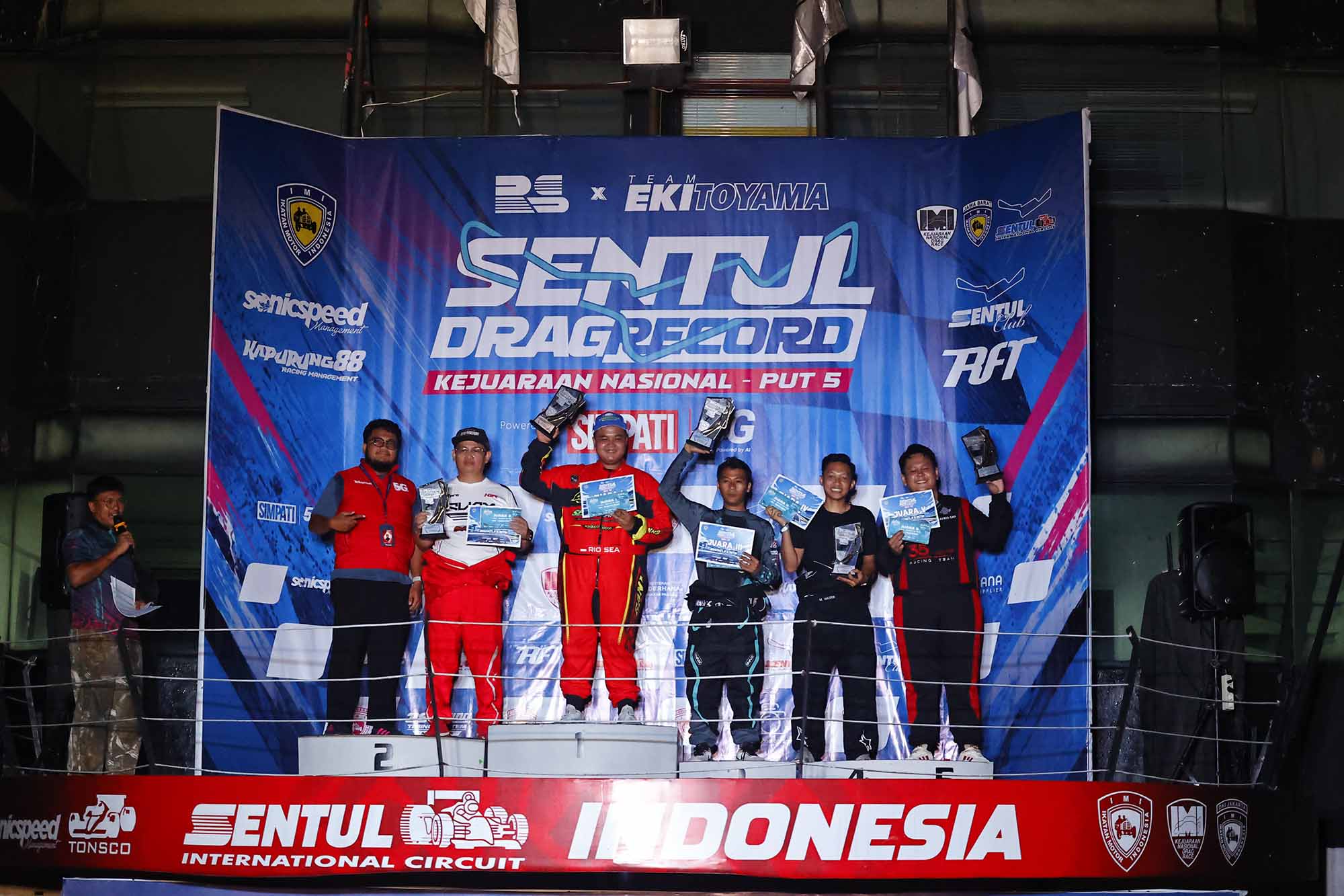 SEA Team Pro7 Ungguli Speedcraft di Sentul Drag Record 2026