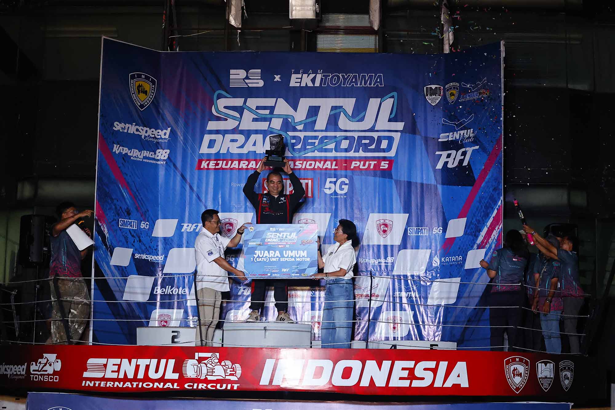 SEA Team Pro7 Ungguli Speedcraft di Sentul Drag Record 2026