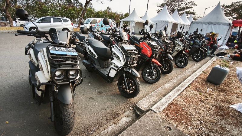 Motor Listrik Tyranno Tampil di Jakarta Speed Race 2026, Bisa Dicoba Lho!