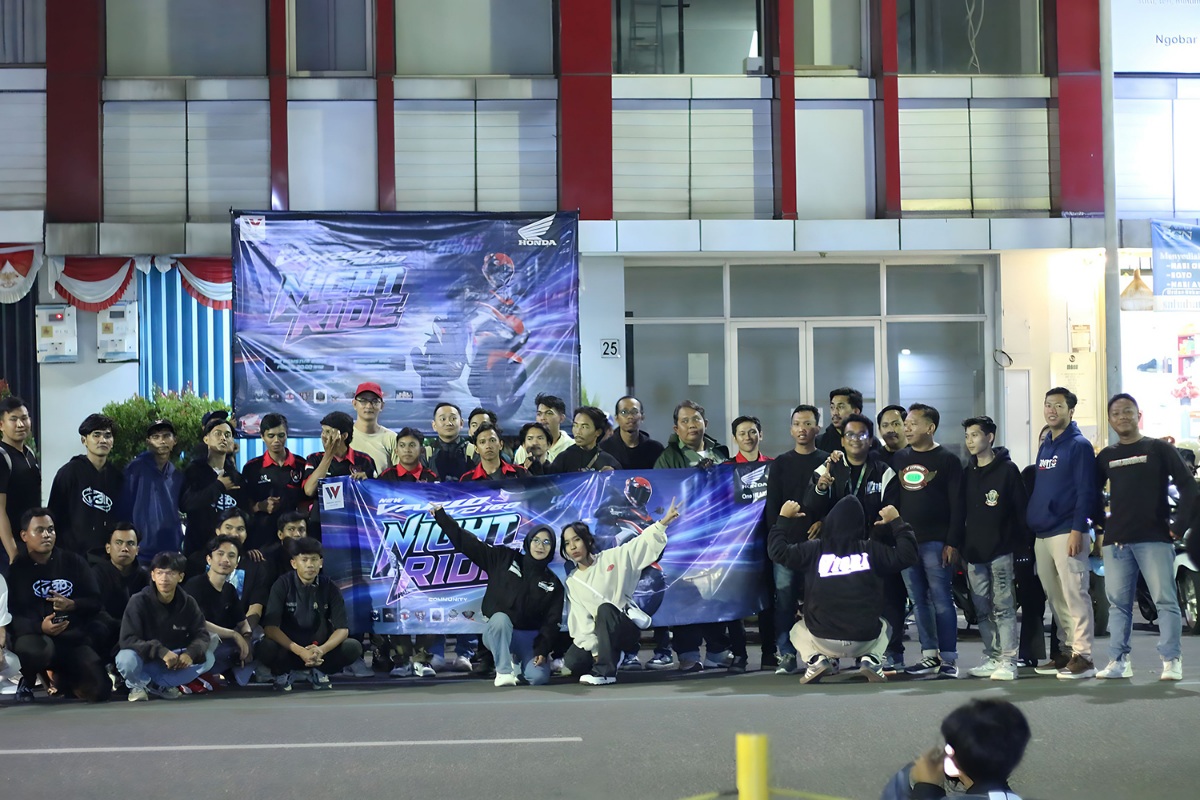 New Vario EVO 160 Luncurkan Semangat ‘Leave It Behind’, WMS Ajak Komunitas Riding Malam
