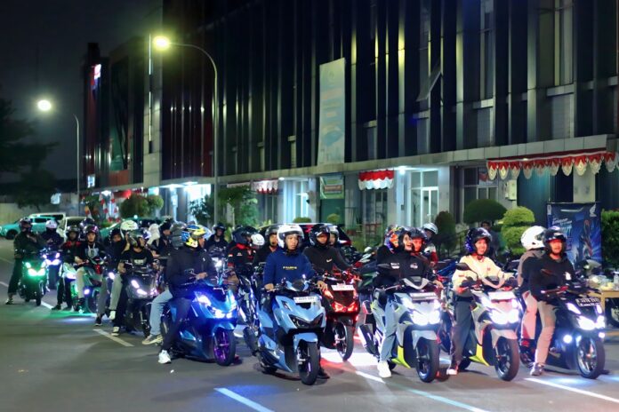 New Vario EVO 160 Luncurkan Semangat ‘Leave It Behind’, WMS Ajak Komunitas Riding Malam