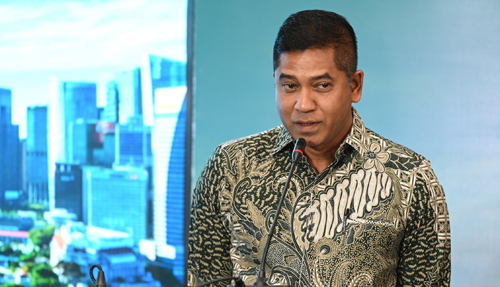 Datuk Bernard Francis, Group Chief Executive Officer Transnusa, Foto Dok. Transnusa