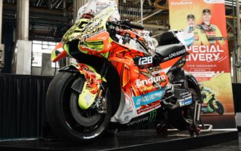Simbol Garuda Terbang di Motor Pertamina Enduro VR46, Hadiah Cinta untuk Indonesia di Mandalika