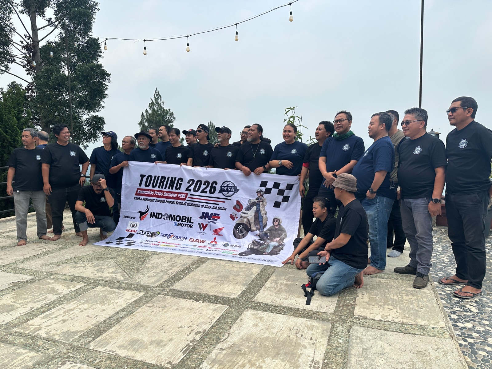 Kompressor PENA: Saat Persahabatan Antar Media Dijalin Lewat Jalur Sepeda Motor