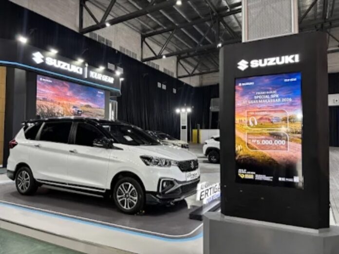 Coba Langsung Mobil Hybrid Suzuki di GIIAS Makassar 2026, Ada Promo Hingga Rp5 Juta!